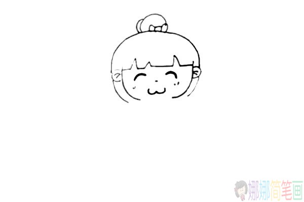 开心的小朋友怎么画,小朋友简笔画法