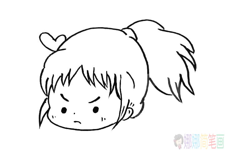千与千寻的小女孩怎么画