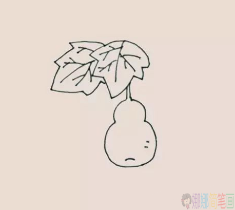 怎么画葫芦,简单的葫芦画法