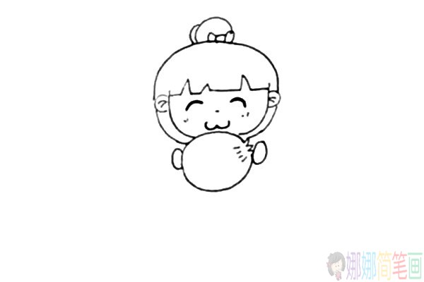 开心的小朋友怎么画,小朋友简笔画法