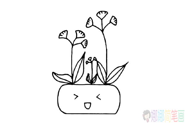 各种简单好画的简笔画植物