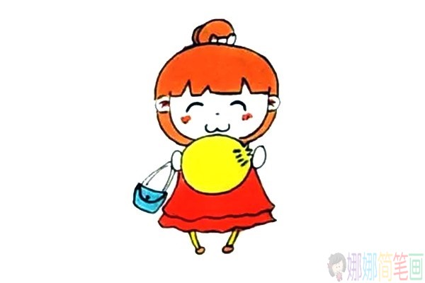开心的小朋友怎么画,小朋友简笔画法