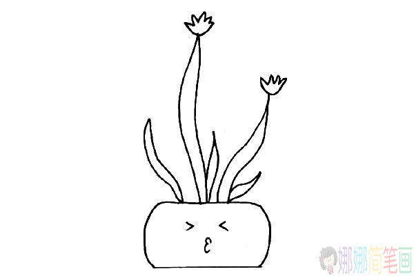 各种简单好画的简笔画植物
