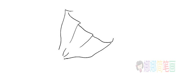 一束漂亮的花简笔画法教程