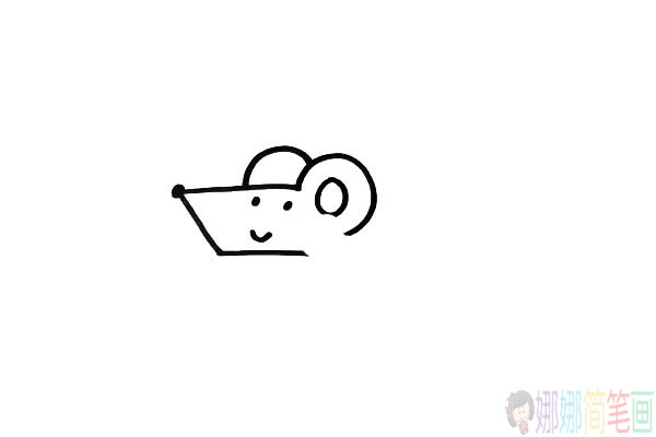 小老鼠怎么画,小老鼠的画法