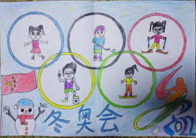 2022年冬奥会儿童绘画获奖作品