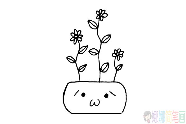 各种简单好画的简笔画植物
