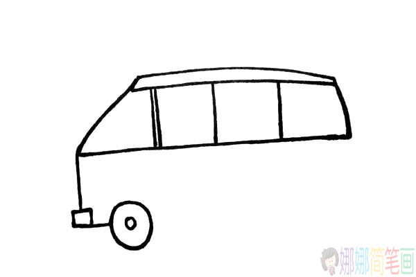 救护车怎么画,儿童简笔画救护车