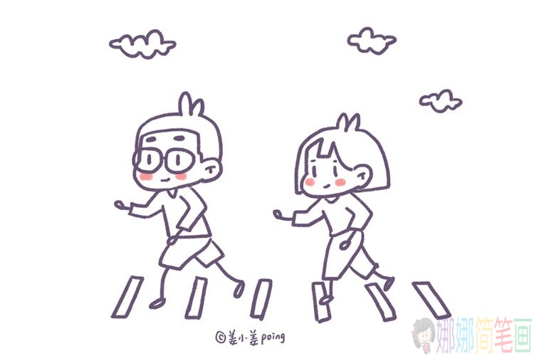 常见的各种人物简笔画图片