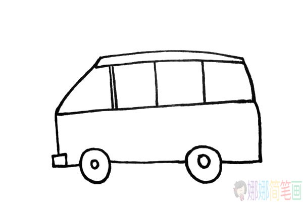 救护车怎么画,儿童简笔画救护车