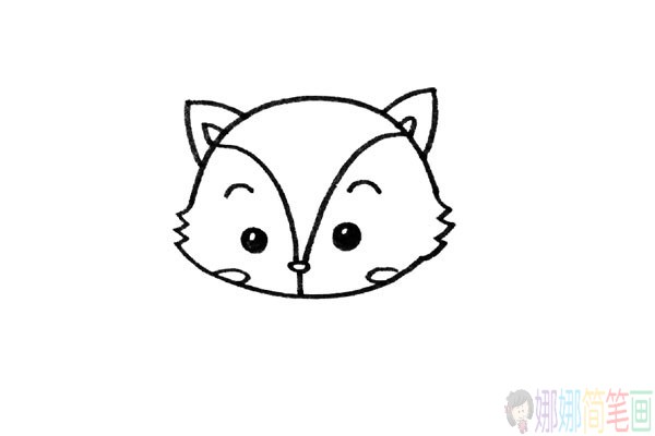 一起学画可爱的小松鼠简笔画