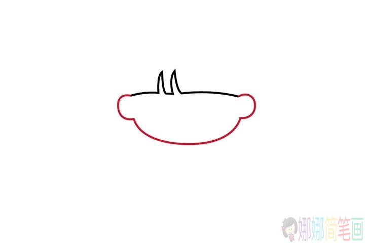 可爱女孩萌小希简笔画教程
