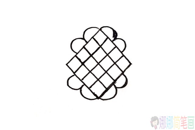 中国结怎么画,中国结简笔画图片教程