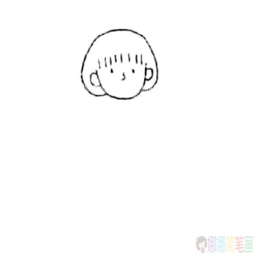 儿童简笔画护士姐姐怎么画