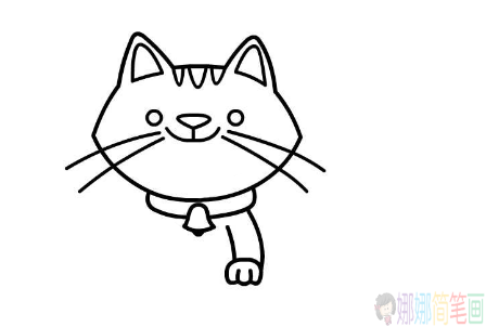 简单可爱的小猫咪简笔画,小猫简笔画教程
