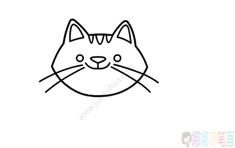 简单可爱的小猫咪简笔画,小猫简笔画教程