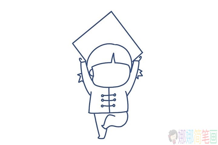 2020新年春节福娃简笔画教程