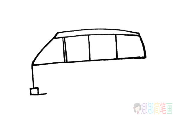 救护车怎么画,儿童简笔画救护车