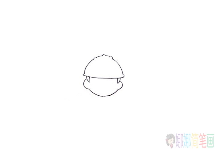 工人叔叔简笔画,工人怎么画