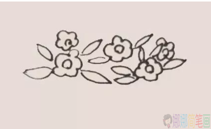 插着花的花瓶简笔画图片步骤