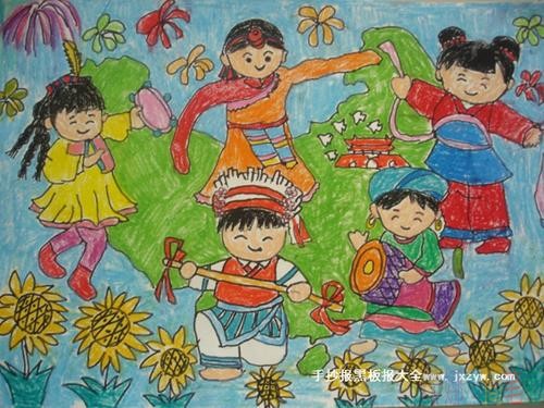 2020春节儿童绘画优秀作品图片