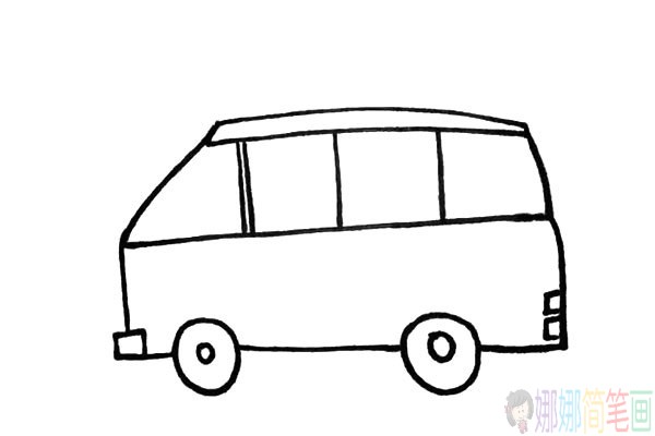 救护车怎么画,儿童简笔画救护车