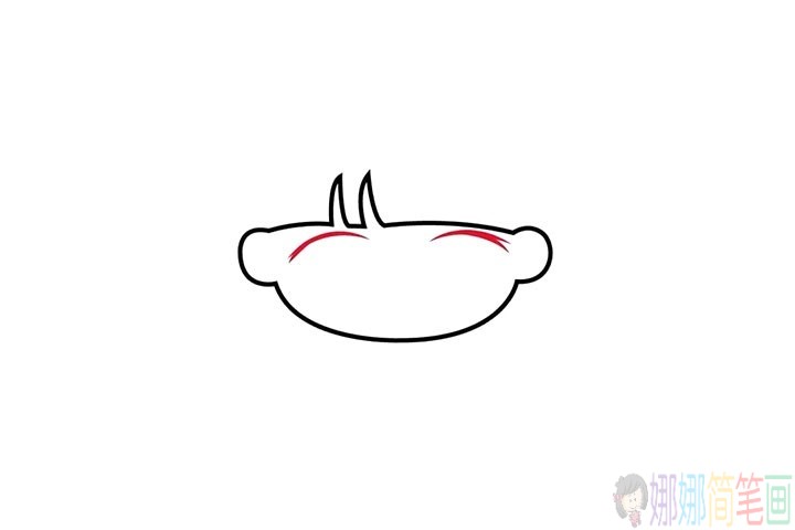 可爱女孩萌小希简笔画教程