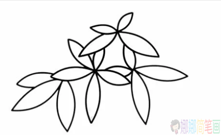 发财树简笔画图片教程