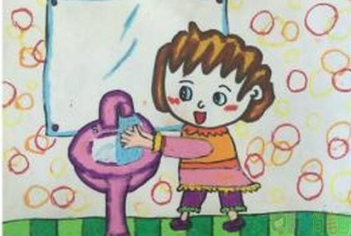 预防传染病儿童画图片