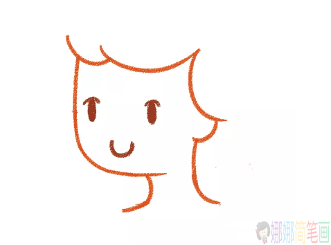 灰姑娘儿童简笔画步骤