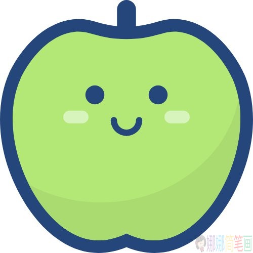 各种苹果简笔画法图片