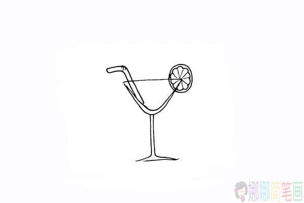 果汁简笔画图片,怎么画果汁