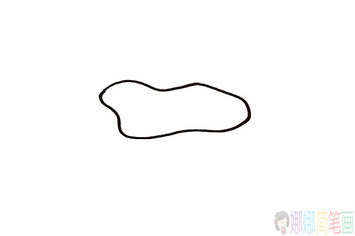 简单漂亮的荷花简笔画教程