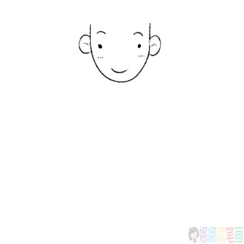 护士姐姐简笔画图片步骤