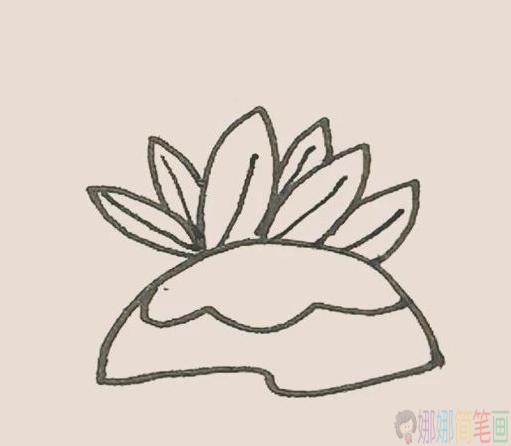 狗尾草简笔画图片,狗尾草简笔画步骤