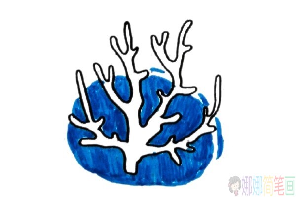 海洋动物儿童简笔画图片