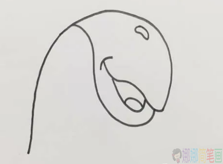 鹦鹉简笔画图片,儿童简笔画鹦鹉画法