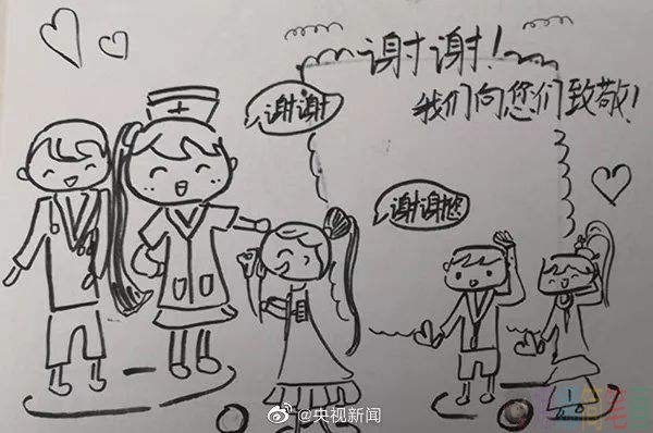 关于预防新型肺炎的儿童画
