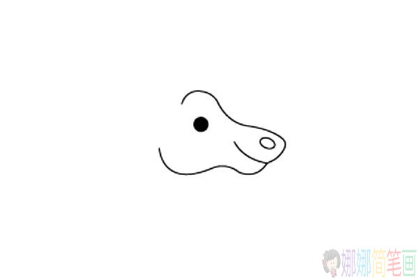 儿童简笔画长颈鹿怎么画