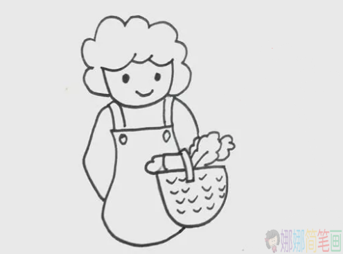 妈妈怎么画,妈妈简笔画图片