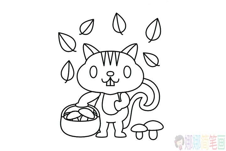 小猫儿童画法教程,小猫简笔画