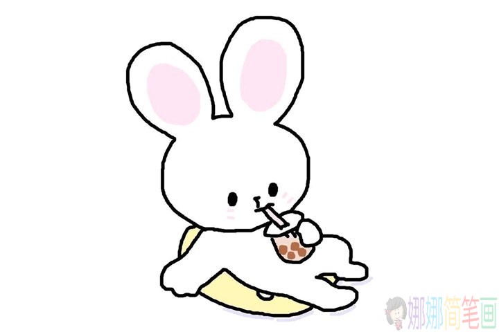 小白兔简笔画图片,小兔子简笔画图片