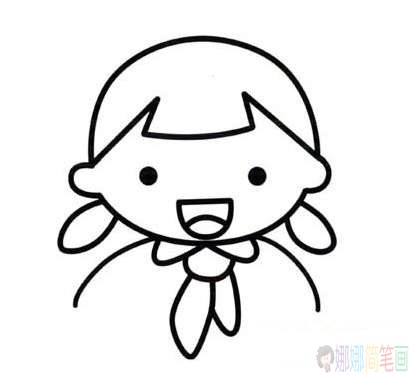 少先队员怎么画,少先队员简笔画图片