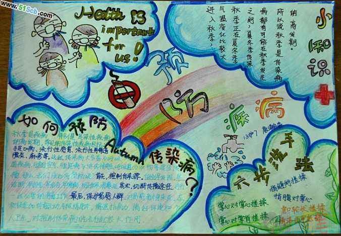 预防传染病儿童手抄报图片