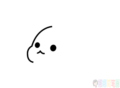 一起学画可爱的小老虎简笔画教程