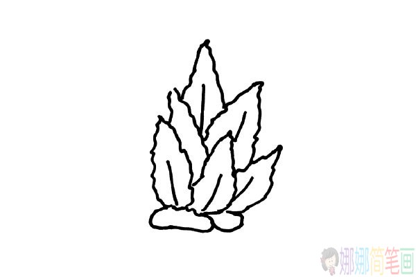 大树简笔画图片,儿童简笔画大树图片