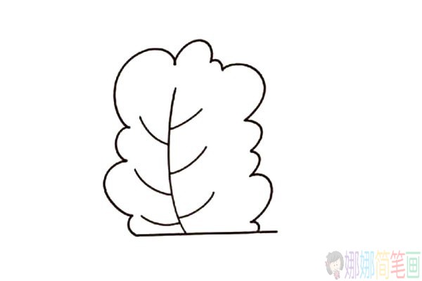 灌木丛简笔画教程图片步骤
