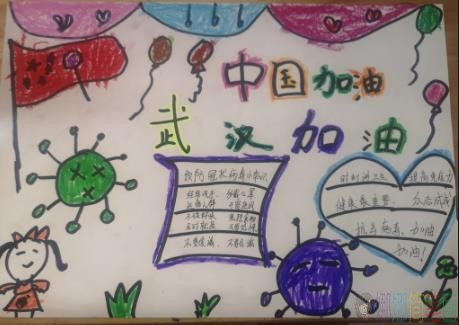 宣传疫情人人有责手抄报