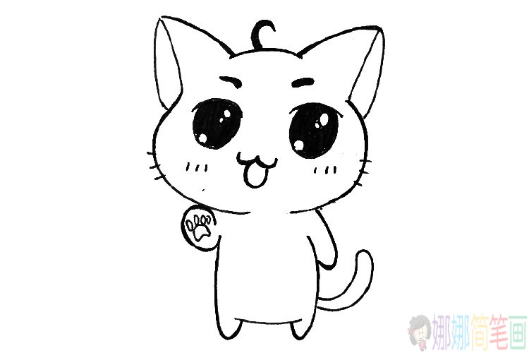 简单可爱的小动物简笔画图片