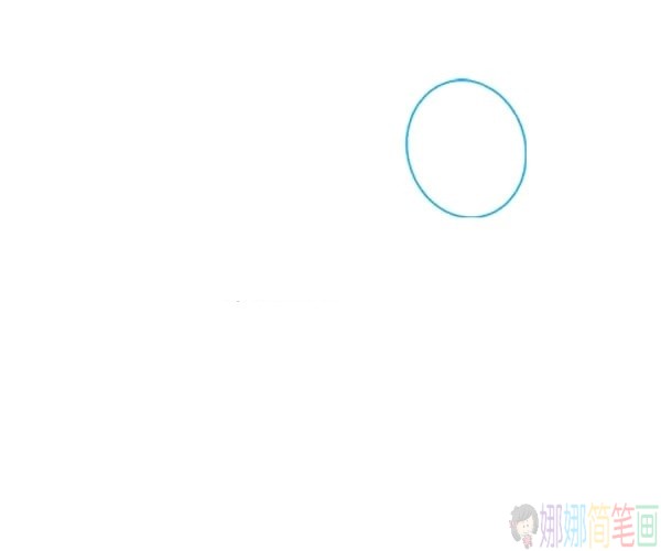 英俊的小马简笔画,小马幼儿简笔画